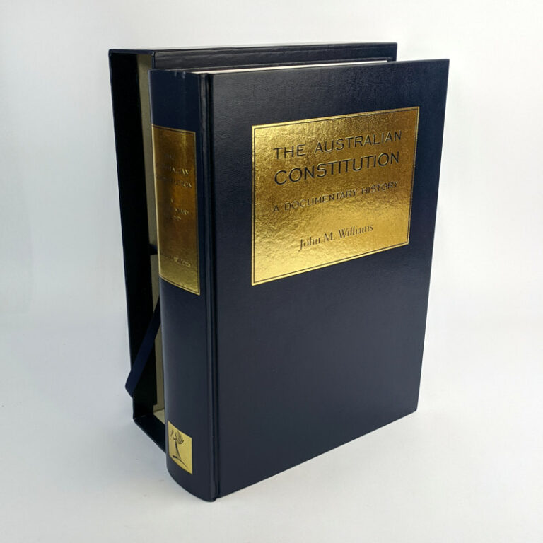 The Australian Constitution A Documentary History The Book Merchant