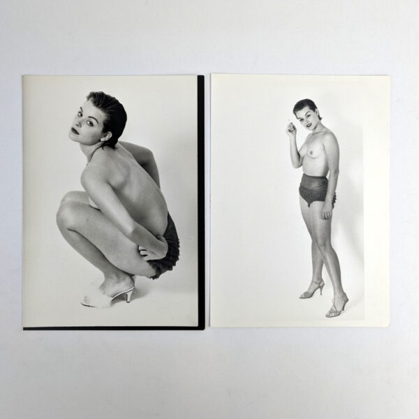 Lot of 2 Pinup Photographs