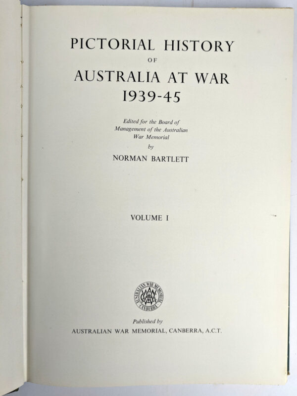 Pictorial History of Australia At War, 1939-45 (5 Volumes) - Image 2