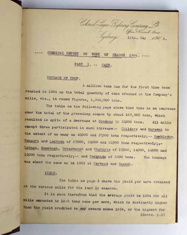 Chemical Report on Work of Season 1904 - Image 3
