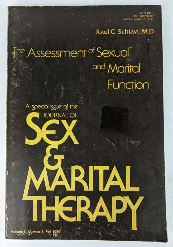 The Assessment of Sexual and Marital Function
