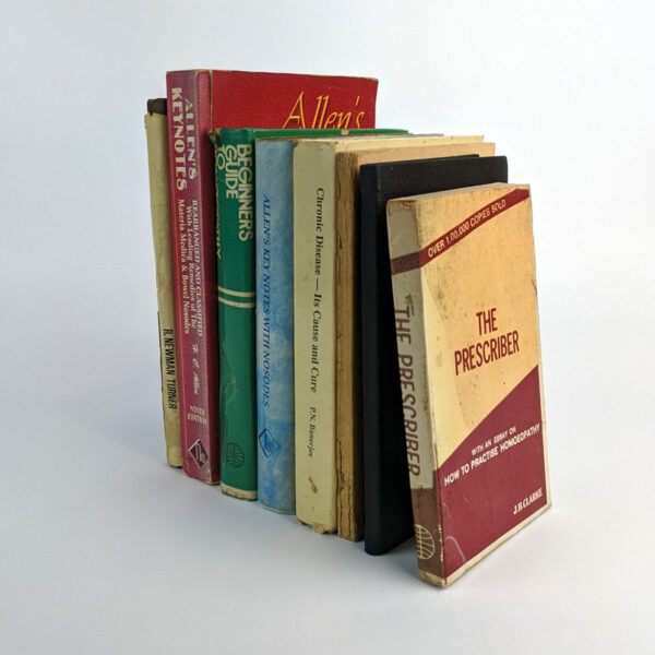 Lot of 8 Homeopathy Books