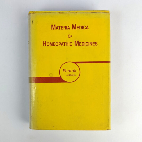 Materia Medica of Homeopathic Medicines