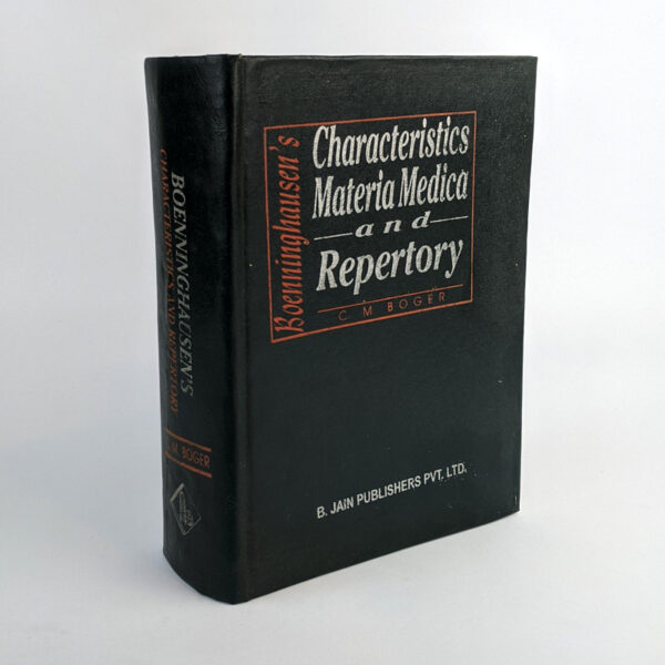 Boenninghausen's Characteristics: Materia Medica & Repertory with Word Index