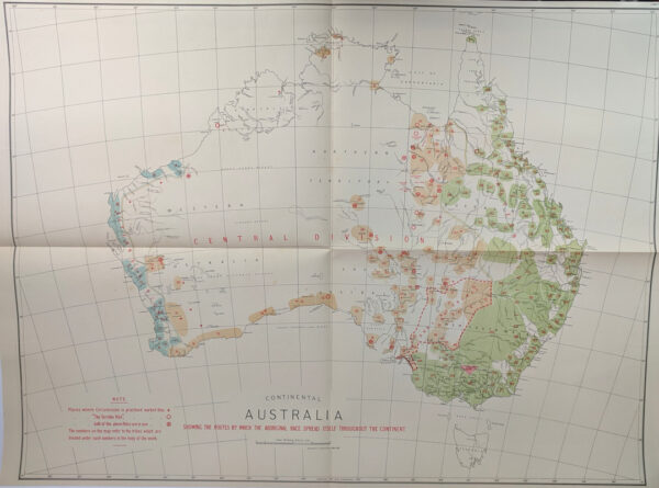 The Australian Race: Its Origin, Languages, Customs, Place of Landing in Australia, and the Routes by Which it Spread Itself Over That Continent (4 Volumes) - Image 9