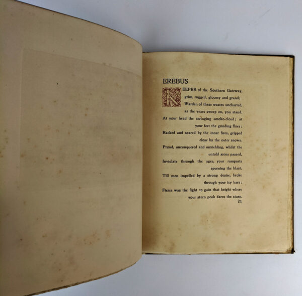 The Antarctic Book: Winter Quarters, 1907-1909 [Supplement to The Heart of the Antarctic: Being the Story of the British Antarctic Expedition] - Image 7