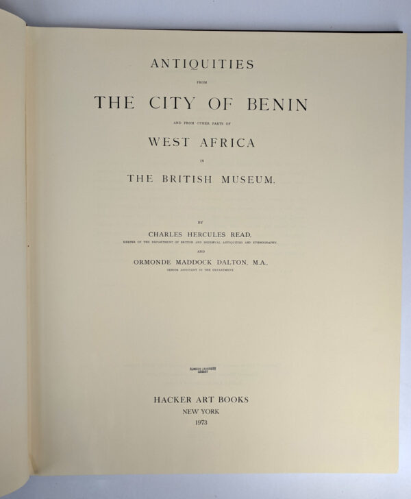 Antiquities from the City of Benin and from Other Parts of West Africa in The British Museum - Image 2