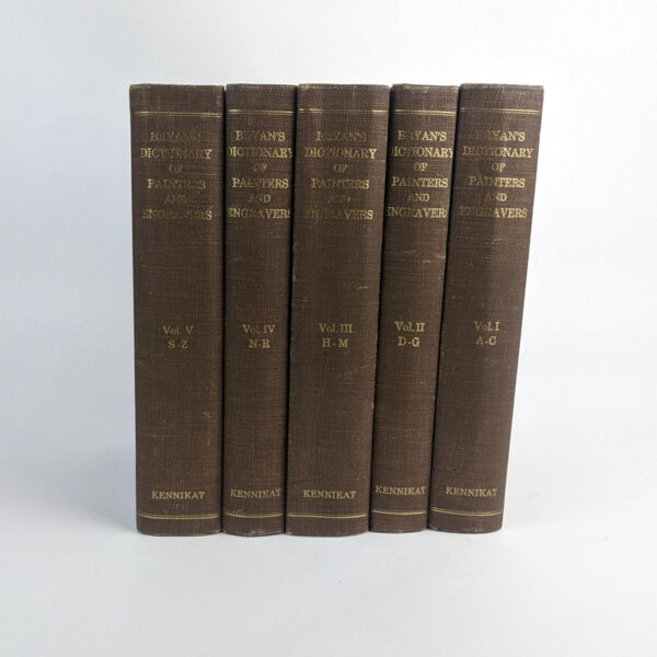 Bryan's Dictionary of Painters and Engravers (5 Volumes)