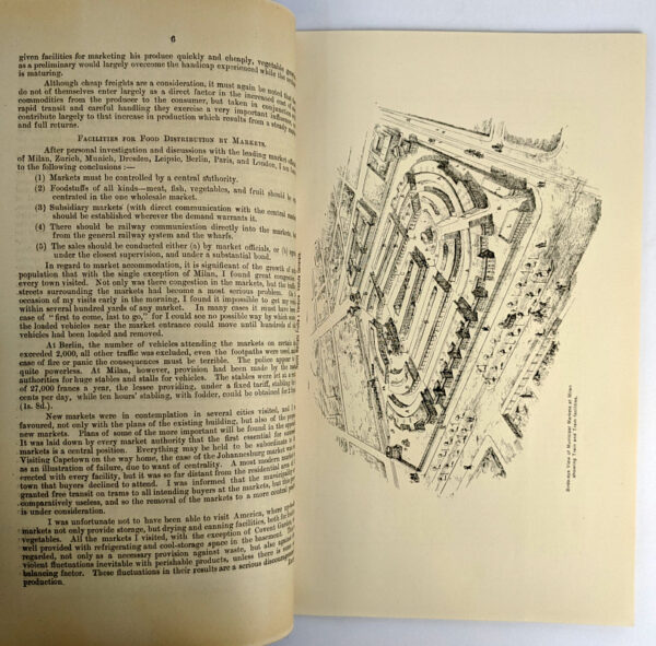 Report upon the Distribution of Foodstuffs by Municipal Markets and Otherwise, and upon the Standards and Cost of Living in Various Countries - Image 2