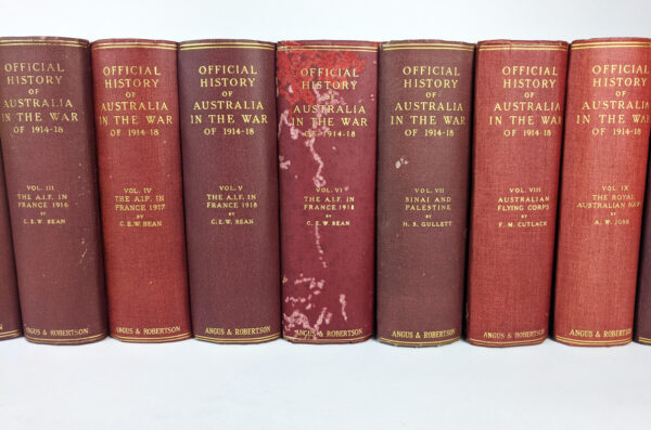 The Official History of Australia in the War of 1914-1918 (12 Volumes) - Image 3