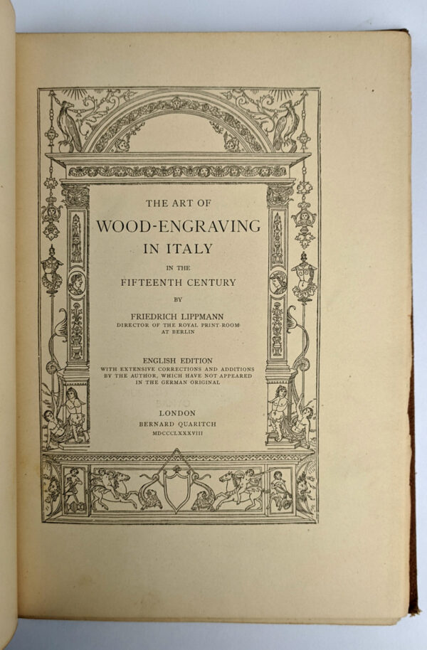 The Art of Wood-Engraving in Italy in the Fifteenth Century - Image 2