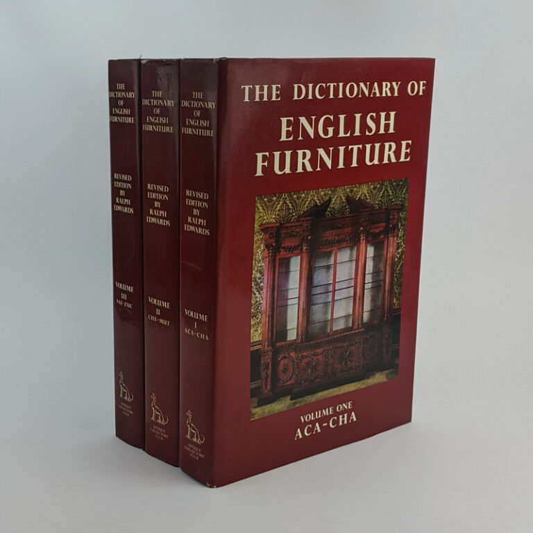 The Dictionary of English Furniture (3 Volumes) The Book Merchant Jenkins