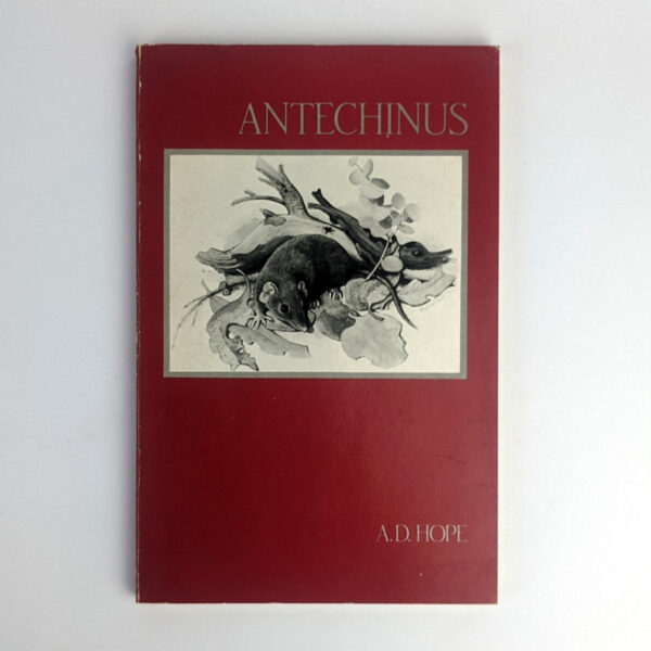 Antechinus: Poems, 1975-1980