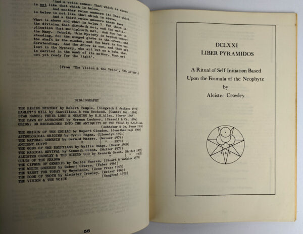 Sothis: A Magazine of the New Aeon Vol. II No. I - Image 4