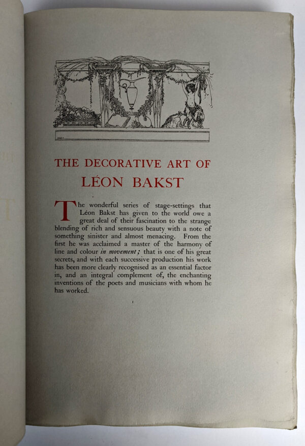 The Decorative Art of Leon Bakst - Image 3