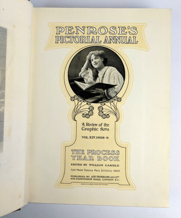 Penrose's Pictorial Annual: The Process Year Book: A Review of the Graphic Arts Vol. XIV. 1908-9 - Image 2