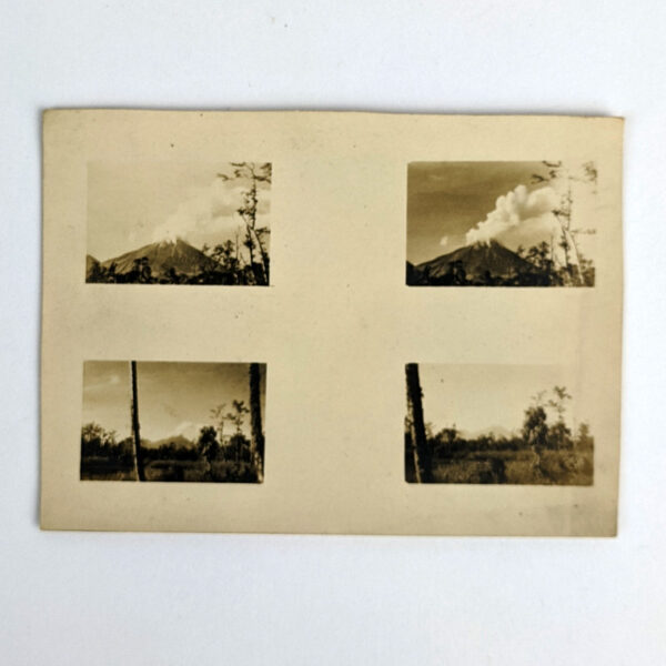 4 Views of Bagana Volcanic Eruption