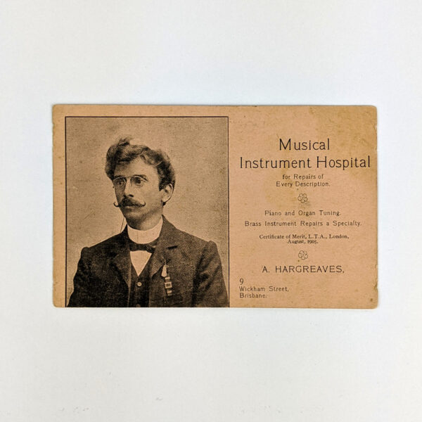 Postcard Musical Instrument Hospital