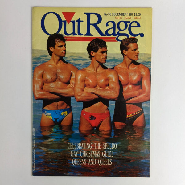 OutRage: Australia's Gay News Magazine No. 55, December 1987