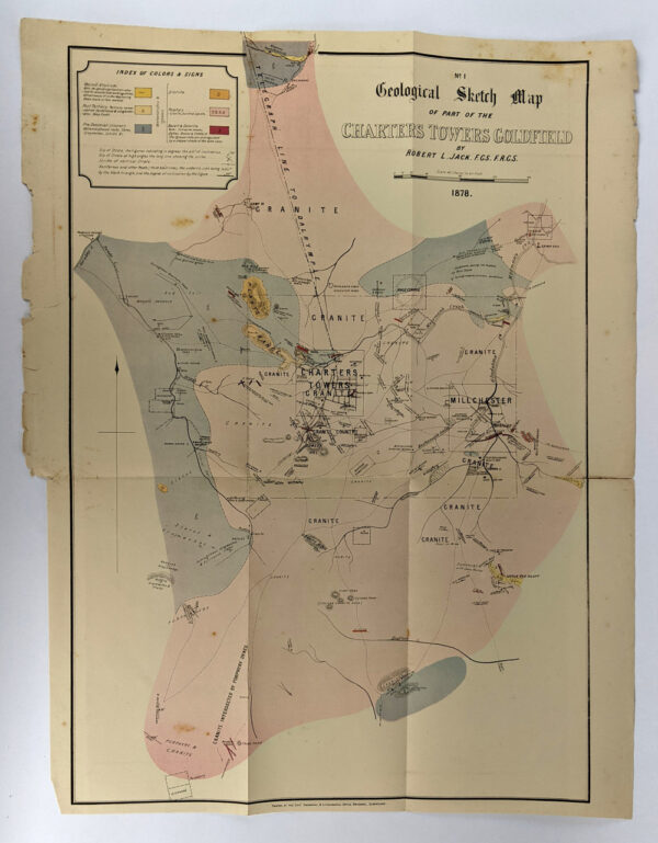 Report on the Geology and Mineral Resources of the District Between Charters Towers Goldfields and the Coast - Image 3