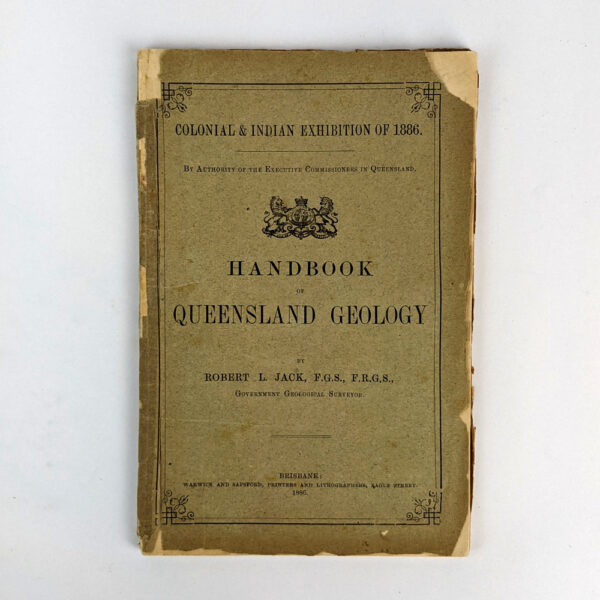 Handbook of Queensland Geology