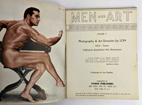 Men and Art Volume 1, 2, 3, 4, 5, 6 (6 Volumes) - Image 4