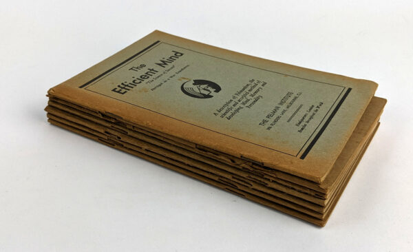 Pelmanism: The Pelman System for the Training of Mind, Memory and Personality (6 Volumes) with The Efficient Mind - Image 2
