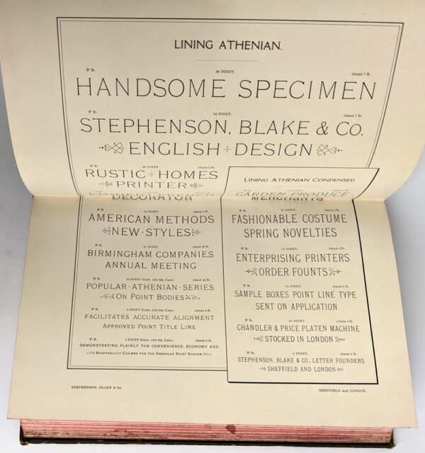 Specimen of Point Line Type: Brass Rules, Borders, &c. - Image 5
