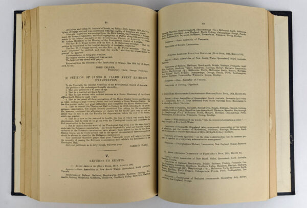 Minutes of the General Assembly of the Presbyterian Church of Australia, 1901-1918 - Image 6