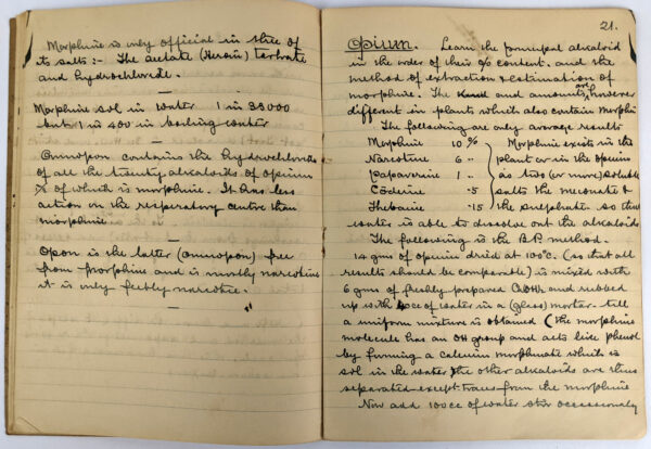 5 Chemistry Notebooks of Two Victorian School of Mines Teachers - Image 3