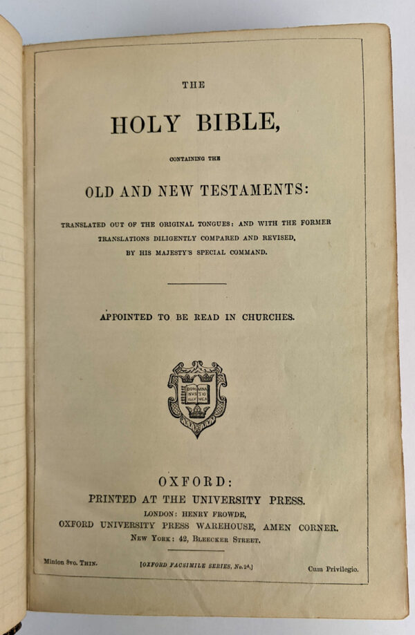The Holy Bible, Containing the Old and New Testaments - Image 2