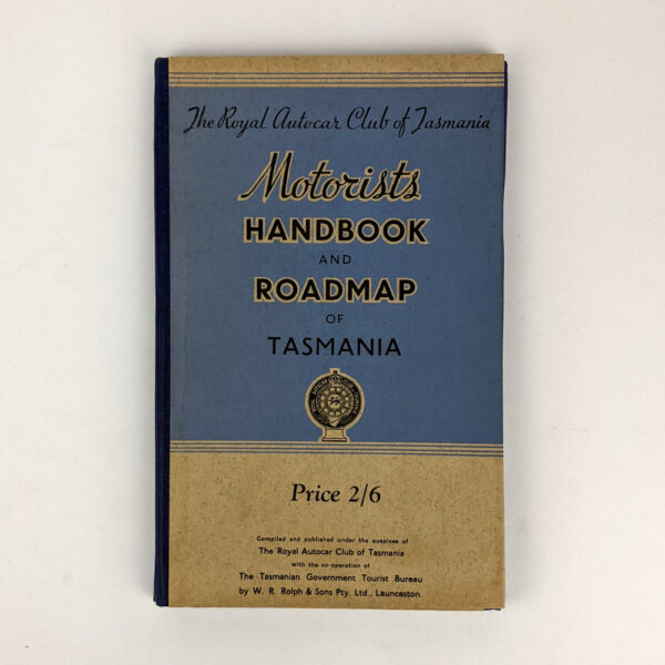 Motorists Handbook and Roadmap of Tasmania