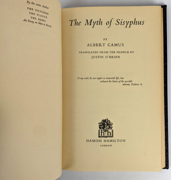 The Myth of Sisyphus and Other Essays - Image 3
