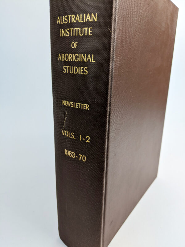 Australian Institute of Aboriginal Studies Newsletter Vols. 1-3, 1963-1973 - Image 4