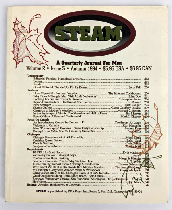 Steam: A Quarterly Journal for Men (3 Volumes, 12 Issues) - Image 7