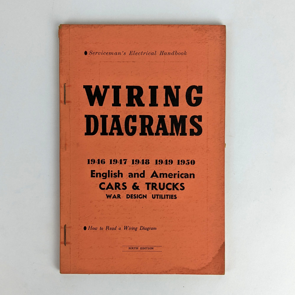 Wiring Diagrams 1946 1947 1948 1949 1950 English and American