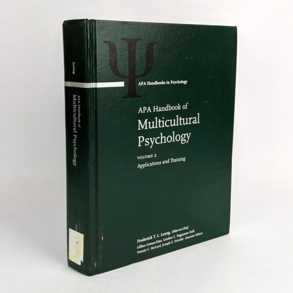 APA Handbook of Multicultural Psychology (Volume 2: Applications and Training)