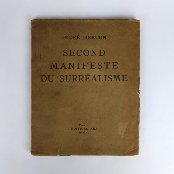 Second Manifeste du Surrealisme