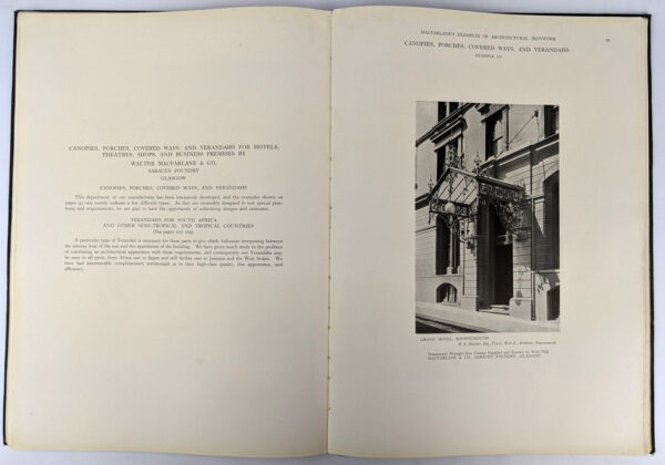 Illustrated Examples of MacFarlane's Architectural Ironwork - Image 5