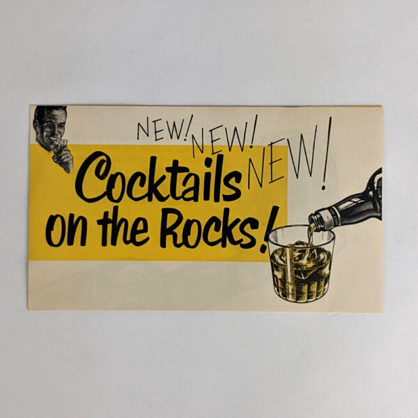 New! New! New! Cocktails on the Rocks