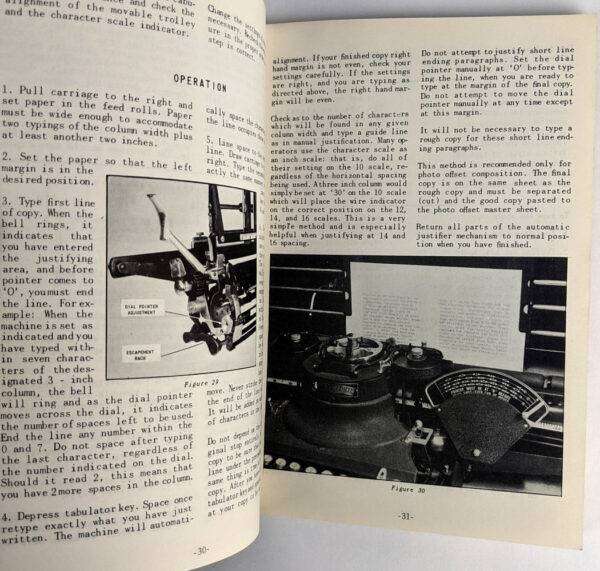 Operator's Manual for Vari-Typer - Image 2