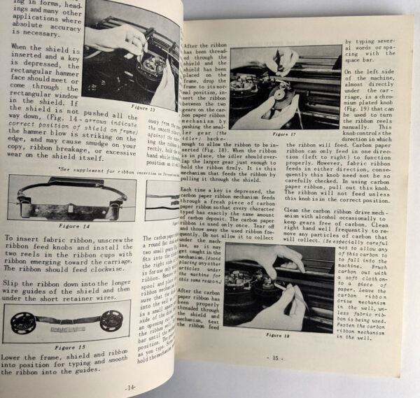 Operator's Manual for Vari-Typer - Image 4