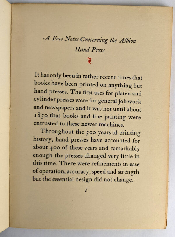 The Albion Hand Press - Image 2