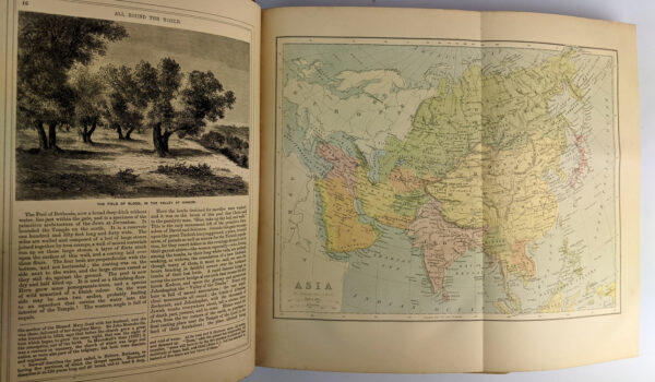 All Round the World: An Illustrated Record of Voyages, Travels, and Adventures in all Parts of the Globe (2 Volumes) - Image 3