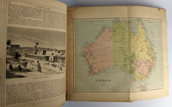 All Round the World: An Illustrated Record of Voyages, Travels, and Adventures in all Parts of the Globe (2 Volumes) - Image 5