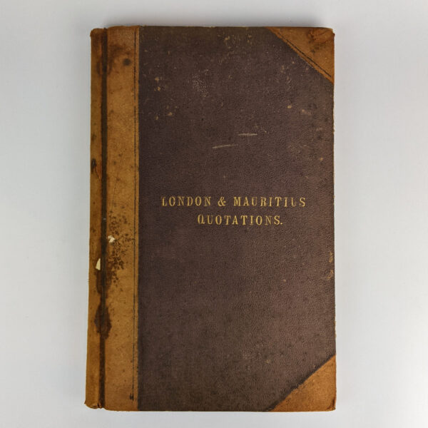 London & Mauritius Quotations