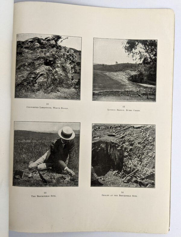 Report on a Geological Reconnaissance of the Federal Territory, with Special Reference to Available Building Materials, 1913 - Image 4