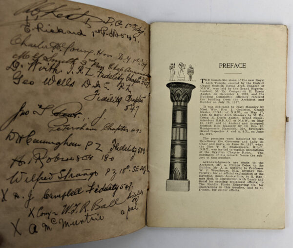 Description of Egyptian Room, Royal Arch Temple, Sydney - Image 2
