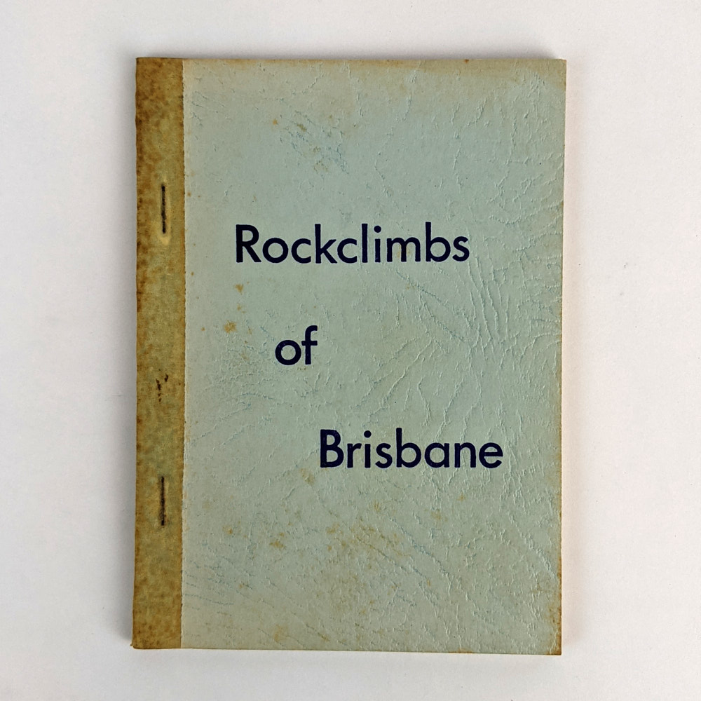 Rockclimbs of Brisbane - The Book Merchant Jenkins