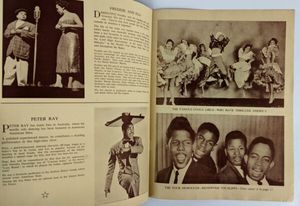 Harlem Blackbirds: 32 Sepia Stars: Souvenir Programme of Australia's First All Coloured Revue - Image 3